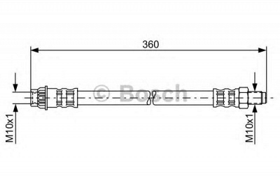 BOSCH 1987481269 -  Тормозной шланг