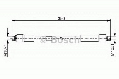 BOSCH 1987481324 -  Тормозной шланг