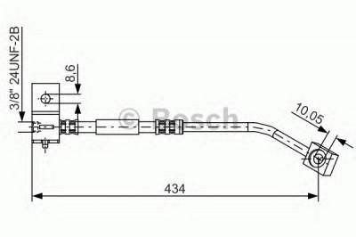 BOSCH 1987481332 -  Тормозной шланг