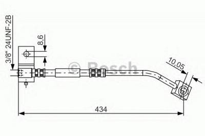 BOSCH 1987481333 -  Тормозной шланг