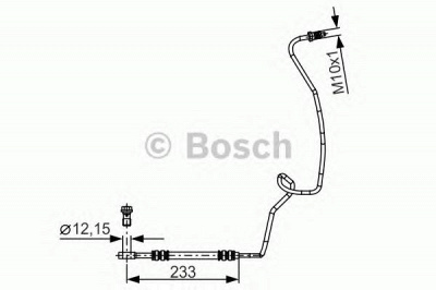 BOSCH 1987481338 -  Тормозной шланг