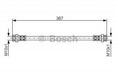 BOSCH 1987481347 -  Тормозной шланг