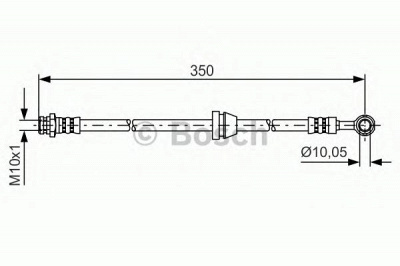 BOSCH 1987481388 -  Тормозной шланг