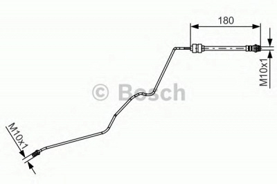 BOSCH 1987481421 -  Тормозной шланг
