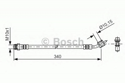 BOSCH 1987481423 -  Тормозной шланг