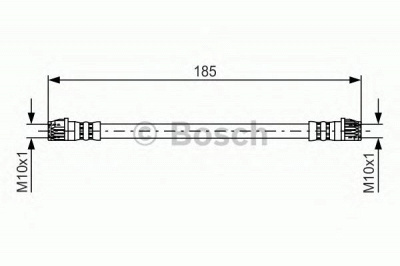 BOSCH 1987481437 -  Тормозной шланг