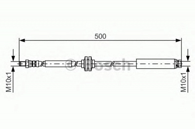 BOSCH 1987481452 -  Тормозной шланг