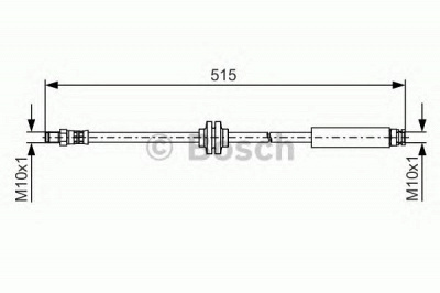BOSCH 1987481483 -  Тормозной шланг