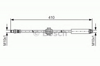 BOSCH 1987481492 -  Тормозной шланг