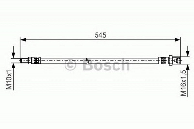 BOSCH 1987481507 -  Тормозной шланг