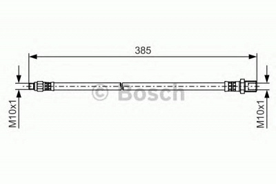 BOSCH 1987481510 -  Тормозной шланг