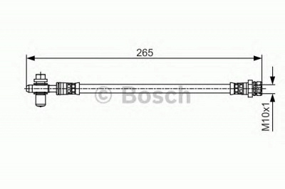 BOSCH 1987481518 -  Тормозной шланг