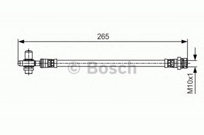 BOSCH 1987481519 -  Тормозной шланг