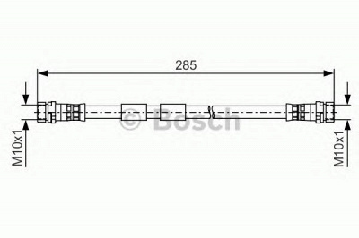 BOSCH 1987481522 -  Тормозной шланг