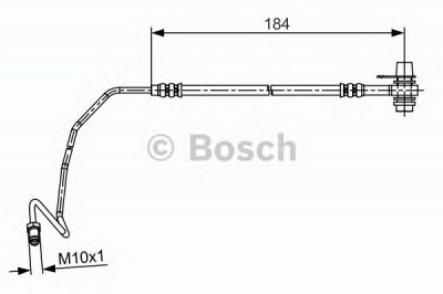 BOSCH 1987481534 -  Тормозной шланг