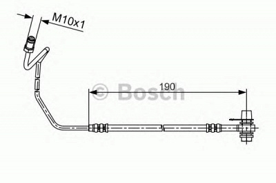 BOSCH 1987481535 -  Тормозной шланг