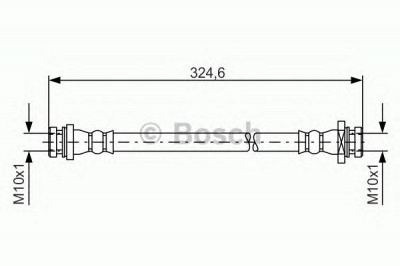 BOSCH 1987481559 -  Тормозной шланг