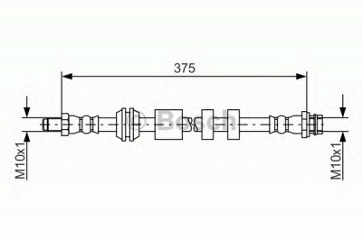 BOSCH 1987481563 -  Тормозной шланг