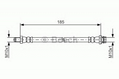 BOSCH 1987481564 -  Тормозной шланг