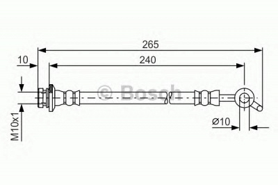 BOSCH 1987481571 -  Тормозной шланг