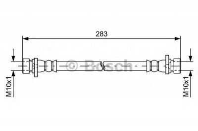 BOSCH 1987481620 -  Тормозной шланг