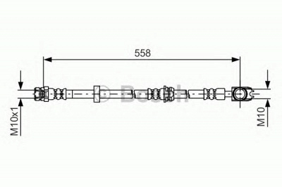 BOSCH 1987481632 -  Тормозной шланг
