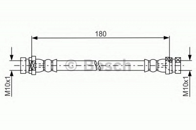 BOSCH 1987481681 -  Тормозной шланг