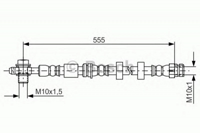 BOSCH 1987481694 -  Тормозной шланг