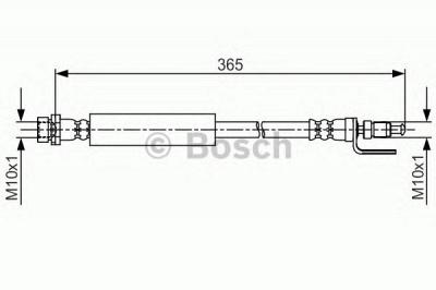 BOSCH 1987481703 -  Тормозной шланг