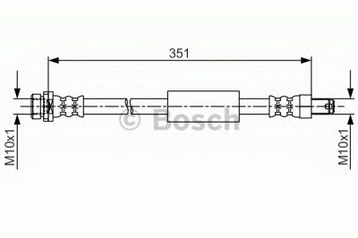BOSCH 1987481705 -  Тормозной шланг