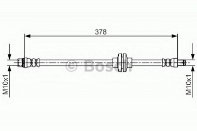BOSCH 1987481707 -  Тормозной шланг