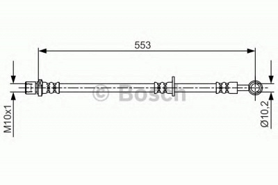 BOSCH 1987481709 -  Тормозной шланг