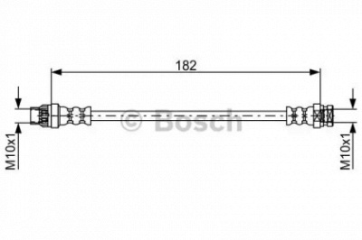 BOSCH 1987481753 -  Тормозной шланг