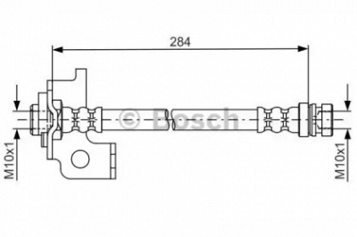 BOSCH 1987481795 -  Тормозной шланг