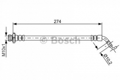 BOSCH 1987481820 -  Тормозной шланг