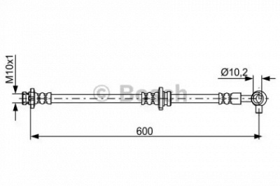 BOSCH 1987481828 -  Тормозной шланг