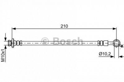 BOSCH 1987481829 -  Тормозной шланг