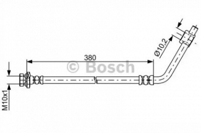 BOSCH 1987481835 -  Тормозной шланг