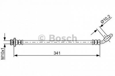 BOSCH 1987481840 -  Тормозной шланг