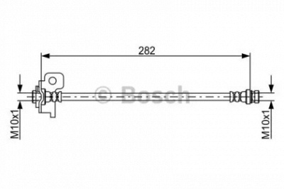 BOSCH 1987481875 -  Тормозной шланг