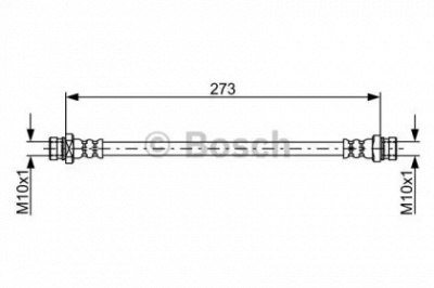 BOSCH 1987481879 -  Тормозной шланг