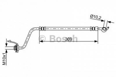 BOSCH 1987481890 -  Шланг тормозной