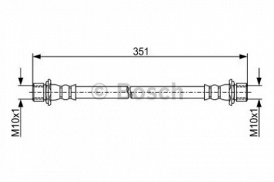 BOSCH 1987481920 -  Тормозной шланг