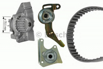 BOSCH 1987946436 -  Водяной насос + комплект зубчатого ремня