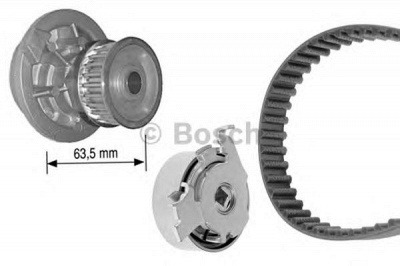 BOSCH 1987948744 -  Водяной насос + комплект зубчатого ремня