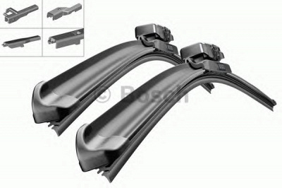 BOSCH 3397014121 -  Щётки стеклоочистителя бескаркасные, со спойлером, комплект
