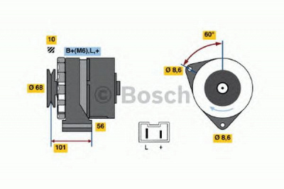 BOSCH 9120144258 -  Генератор