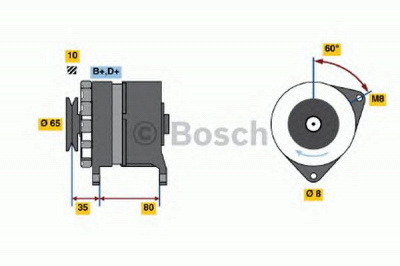 BOSCH 9120334324 -  Генератор