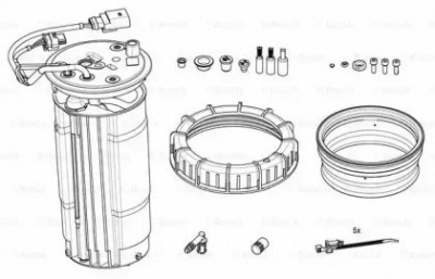 BOSCH f01c600237 -  Отопление, топливозаправочная система (впрыск карбамида)