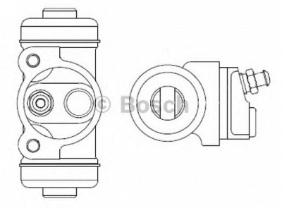 BOSCH f026002354 -  Колесный тормозной цилиндр